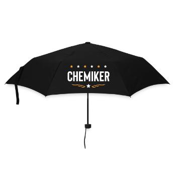 Chemiker Beruf - Regenschirm (klein) - Schwarz - Vorne