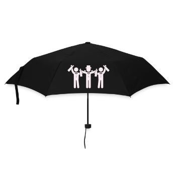 braeutigam_party- - Umbrella (small) - black - Front