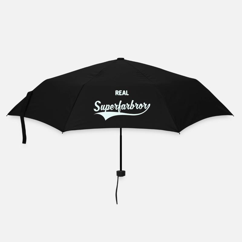 Real Superfarbror - Umbrella (small) - black