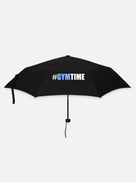 Gym time - Parapluie standard - noir