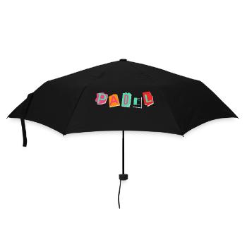 Cadeau idéal pour amoureux de Padel - Parapluie standard - noir - Devant