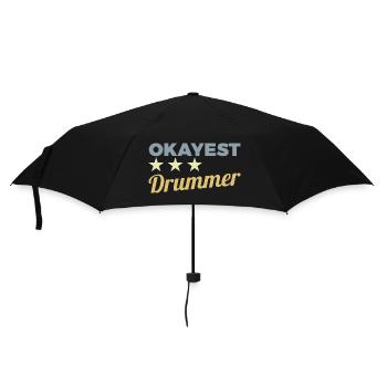 Batteur moyen - Parapluie standard - noir - Devant