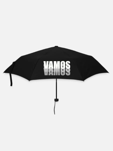 VAMOS - Regenschirm (klein) - Schwarz
