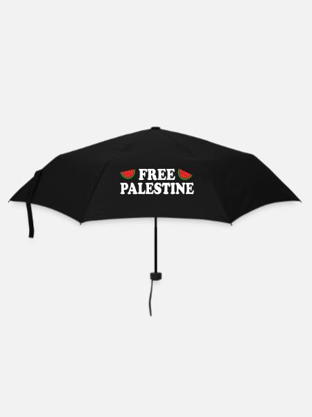 Free palestine - Parapluie standard - noir