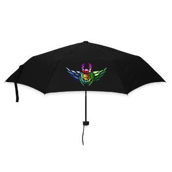 Pride Scarab – Diversity and Transformation - Umbrella (small) - black - Front