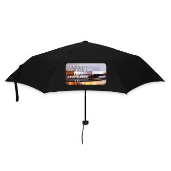 La seule aiguille à laquelle je suis accro - Parapluie standard - noir - Devant
