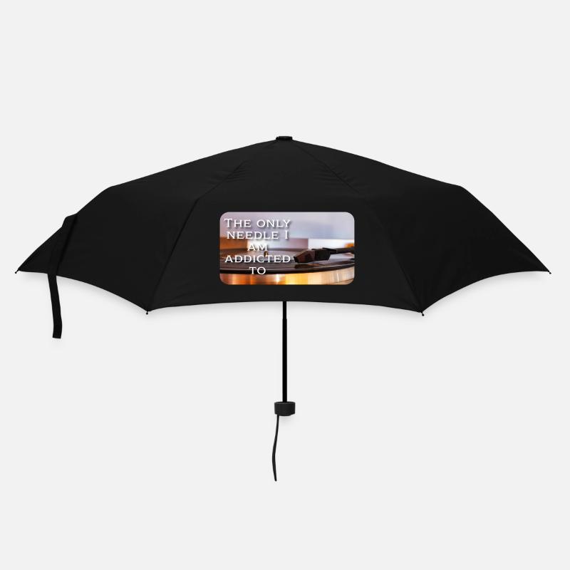 The only needle I am addicted to - Regenschirm (klein) - Schwarz