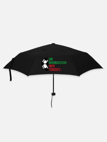 Au Maroc, nous avons confiance - Parapluie standard - noir