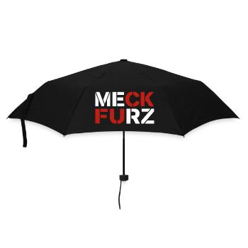  Meck Furz | Merz - nicht mein Kanzler - Regenschirm (klein) - Schwarz - Vorne