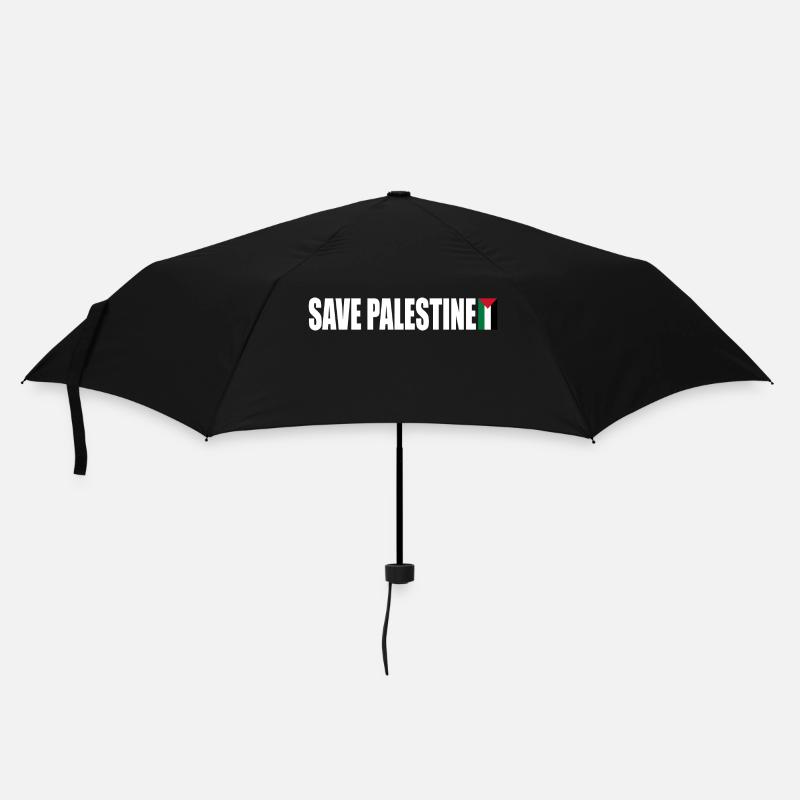 Save palestine - Parapluie standard - noir
