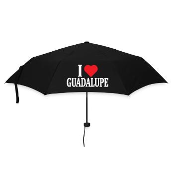 t-shirt I love Guadalupe t-shirt gift idea - Umbrella (small) - black - Front