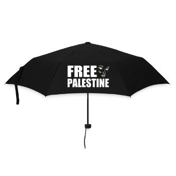 Free palestine - Parapluie standard - noir - Devant
