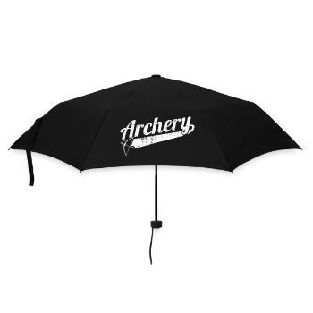 Bogensport - Regenschirm (klein) - Schwarz - Vorne