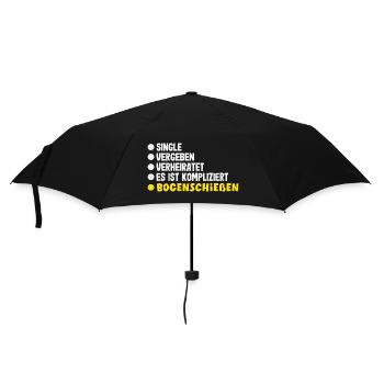 I go archery - Umbrella (small) - black - Front
