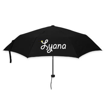 Lyana - Parapluie standard - noir - Devant