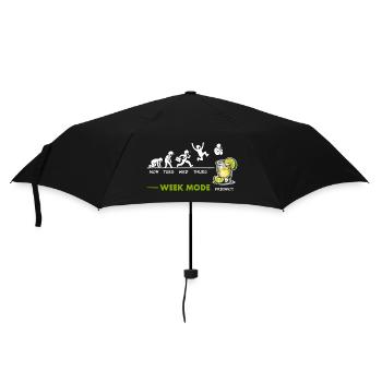 Can't wait for the weekend - Friday is tequila - Umbrella (small) - black - Front
