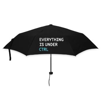 Funny Programming - Programmer Software Engineer - Umbrella (small) - black - Front