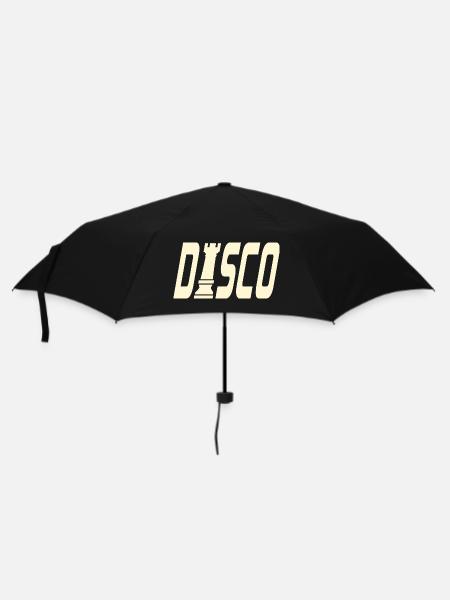 DISCO SCHACH TURM - Regenschirm (klein) - Schwarz