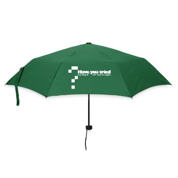 Have you tried... - Parapluie standard - vert bouteille - Devant