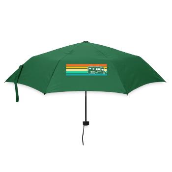 Motorhome Caravan Camper Camping - Umbrella (small) - bottlegreen - Front
