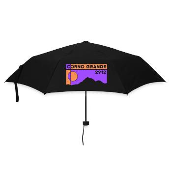 Gran Sasso Italia Corno Grande Normal Route Hike - Umbrella (small) - black - Front