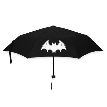 Chauve-souris - Parapluie standard - noir - Devant