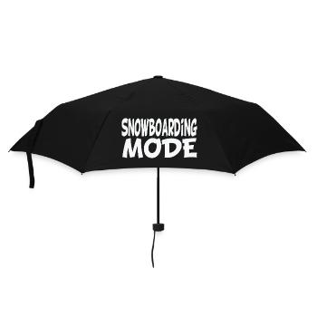 Snowboarding fashion - Umbrella (small) - black - Front
