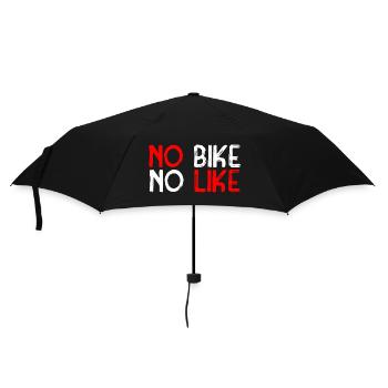 Biking - Regenschirm (klein) - Schwarz - Vorne