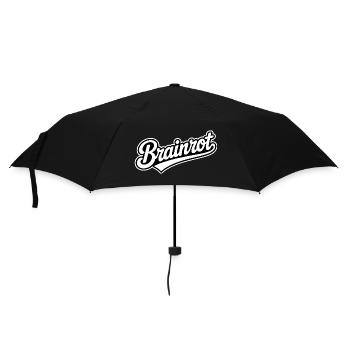 Brainrot - Funny Gen Alpha Memes - Umbrella (small) - black - Front