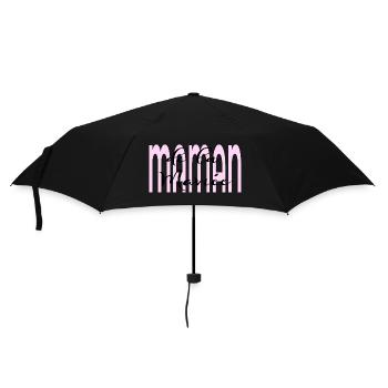 Mutter der Braut - Regenschirm (klein) - Schwarz - Vorne