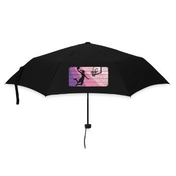 Basketball Girls Basketball Women - Umbrella (small) - black - Front