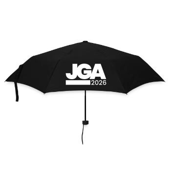 Jga 2026 Bachelor Party - Umbrella (small) - black - Front