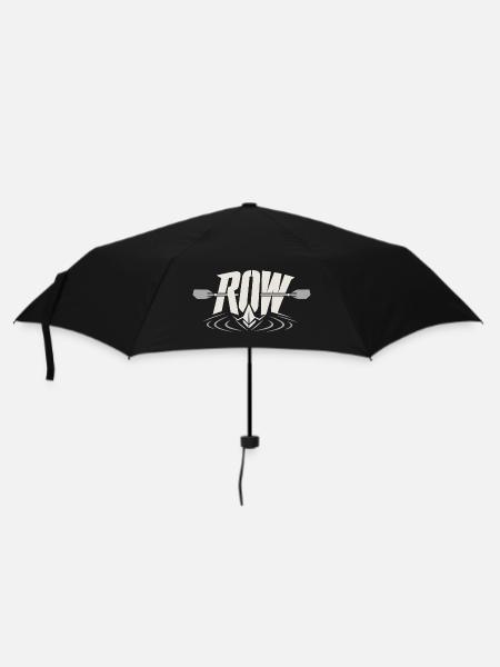 Rudern - Regenschirm (klein) - Schwarz