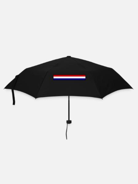 Holland flag - Umbrella (small) - black