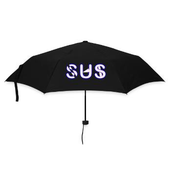 Sus - Youth Word - Umbrella (small) - black - Front