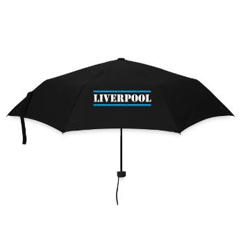 Lettrage Liverpool - Parapluie standard - noir - Devant