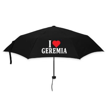 t-shirt J’adore Jeremiah t-shirt idée cadeau - Parapluie standard - noir - Devant