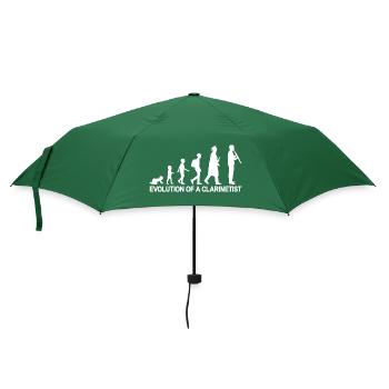 Development of a clarinetist - Umbrella (small) - bottlegreen - Front