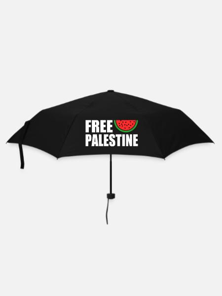 Free palestine - Parapluie standard - noir