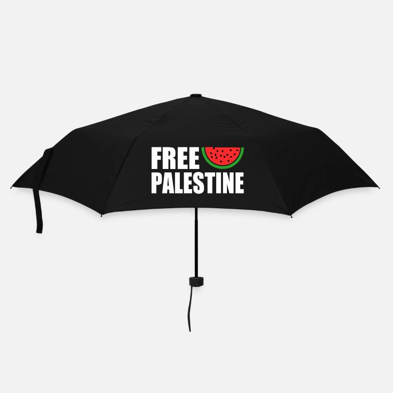 Free palestine - Parapluie standard - noir