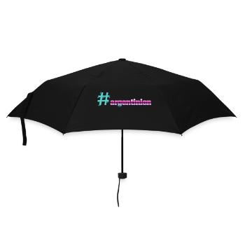 Argentina Argentinien - Umbrella (small) - black - Front