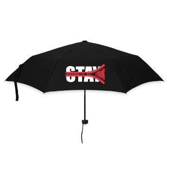 STAY STRONG - Encourage - Give strength - Umbrella (small) - black - Front