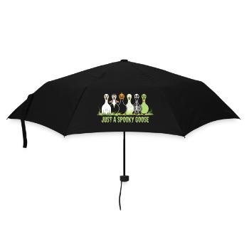 Just A Spooky Goose Halloween Vibes - Umbrella (small) - black - Front