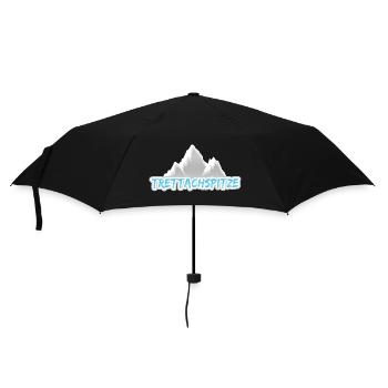 Trettachspitze als Berg - Regenschirm (klein) - Schwarz - Vorne