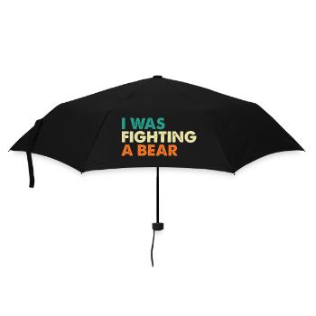 I Was Fighting A Bear Surgery Recovery - Umbrella (small) - black - Front