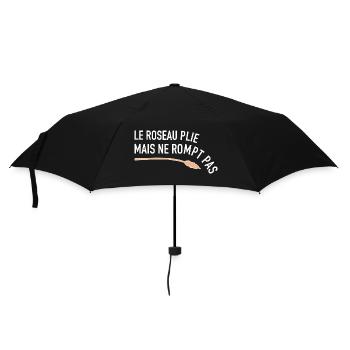 Le roseau pli mais ne rompt pas - Epreuves - Parapluie standard - noir - Devant