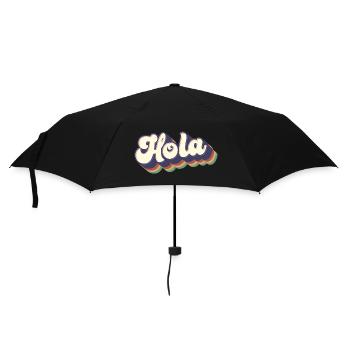 Hola Espagnol Bonjour Hawaii Hawaiian Pride Mexicain - Parapluie standard - noir - Devant