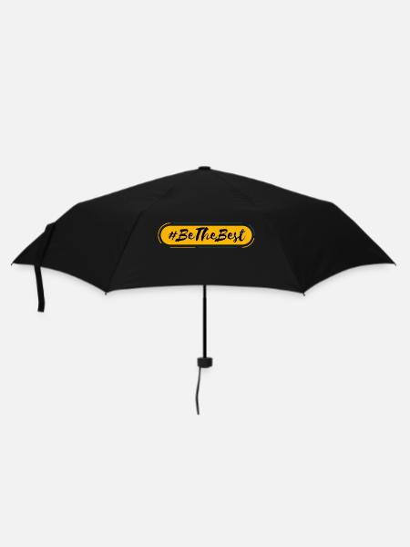 Be the best - Regenschirm (klein) - Schwarz
