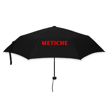 Person die immer alles wissen will Spanisch - Regenschirm (klein) - Schwarz - Vorne
