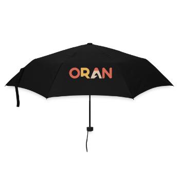 Oran - Parapluie standard - noir - Devant